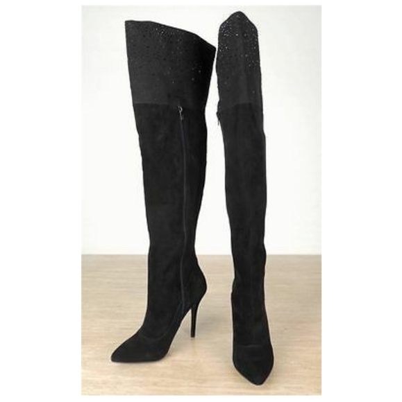 Allen B Schwartz (ABS) Maraeah Over the Knee Boots - Picture 4 of 4